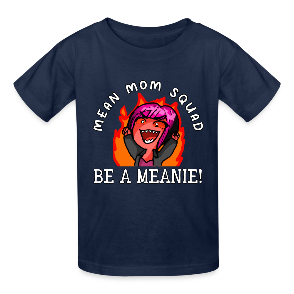 Be A Meanie - Youth T-shirt - navy