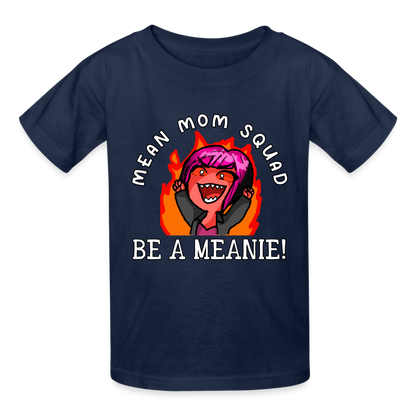 Be A Meanie - Youth T-shirt - navy