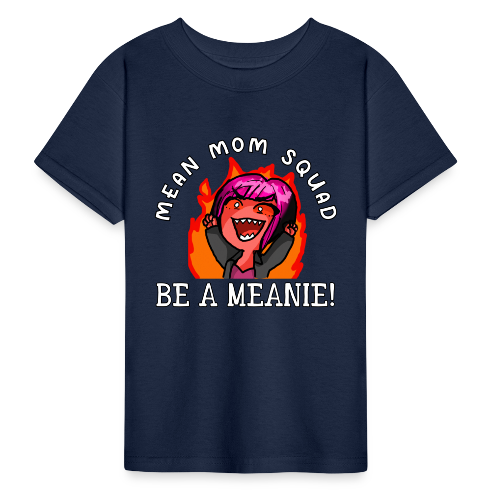 Be A Meanie - Youth T-shirt - navy