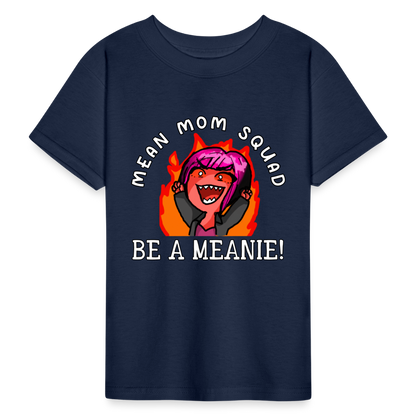 Be A Meanie - Youth T-shirt - navy