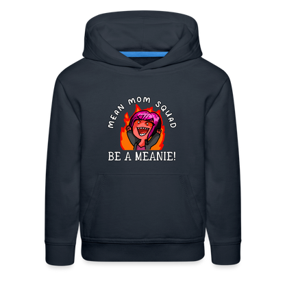 Be A Meanie - Youth Hoodie - navy