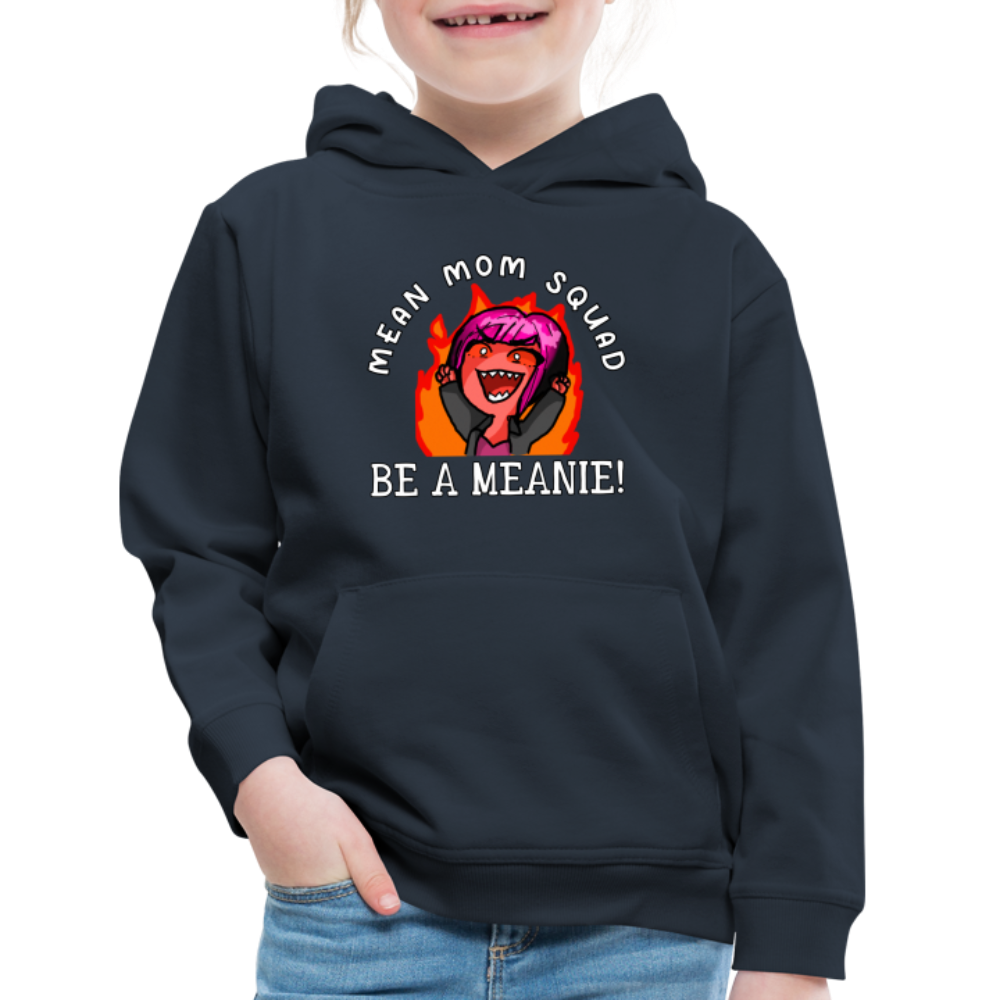 Be A Meanie - Youth Hoodie - navy