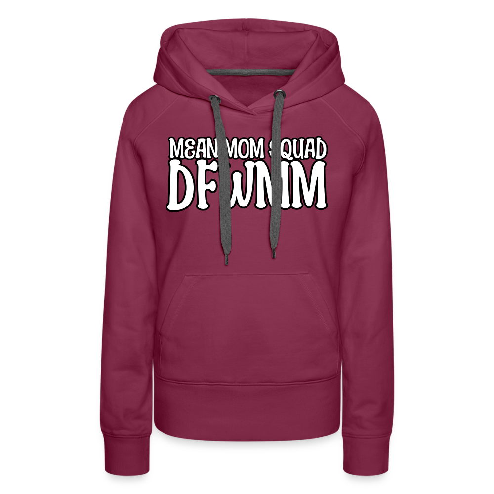 MMS DFWMM - Women’s Premium Hoodie - burgundy