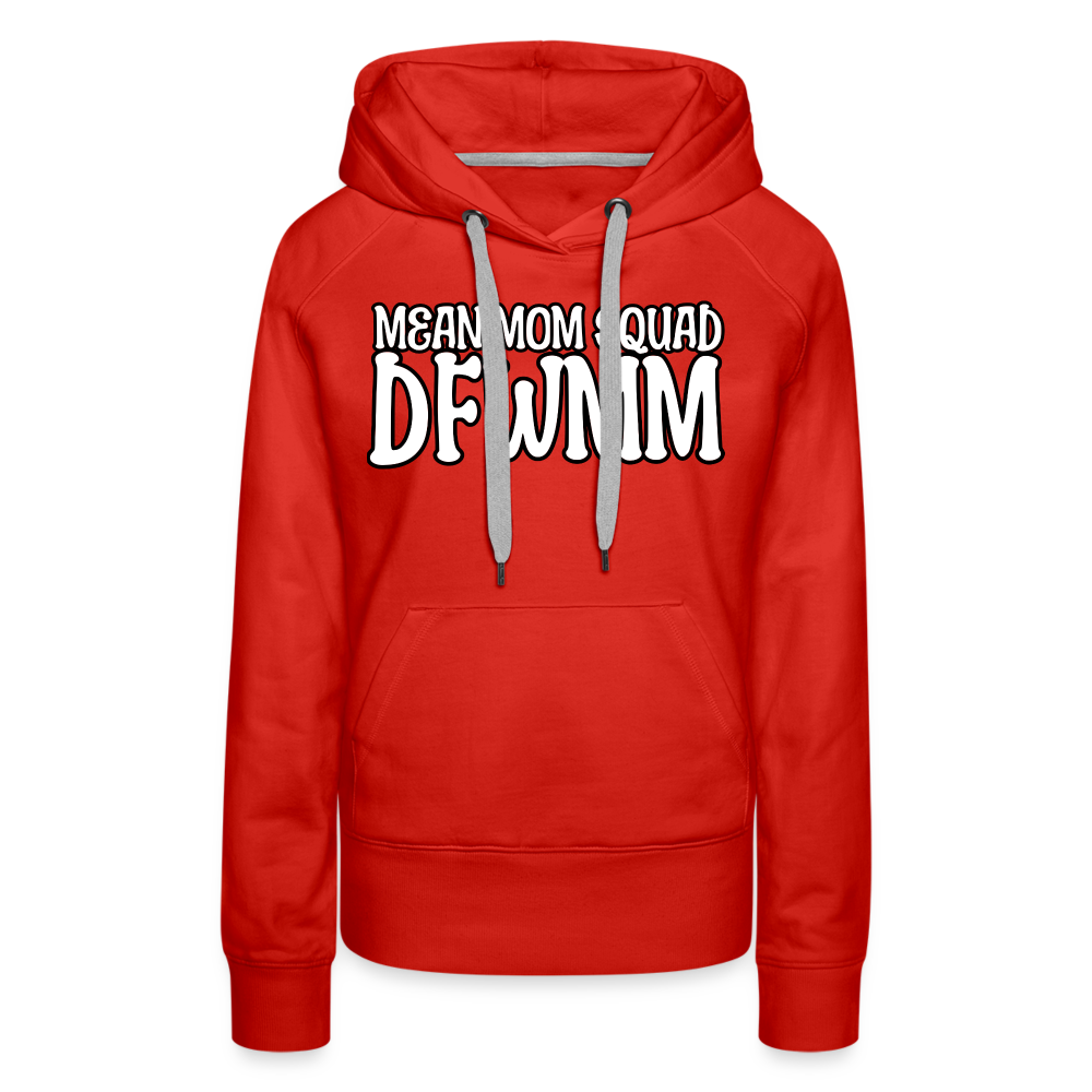 MMS DFWMM - Women’s Premium Hoodie - red