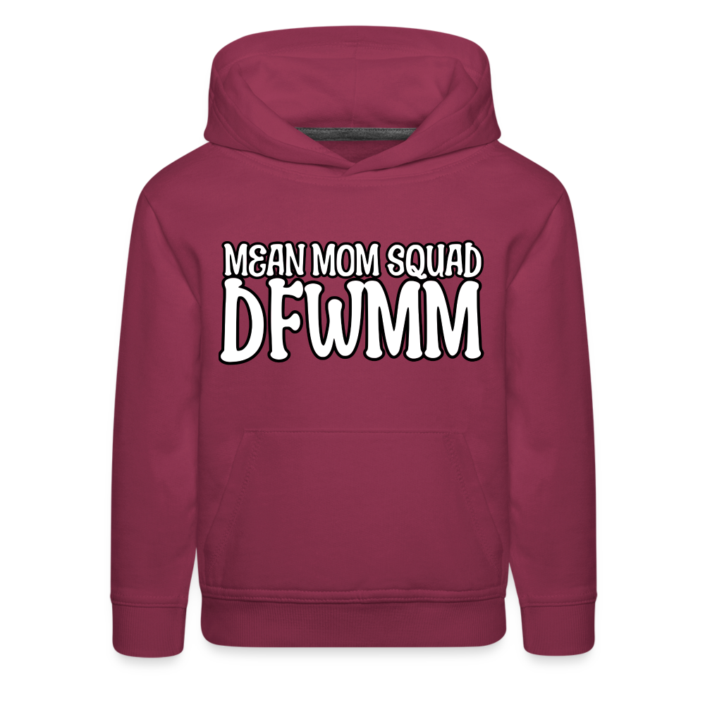 MMS DFWMM - Youth Premium Hoodie - burgundy