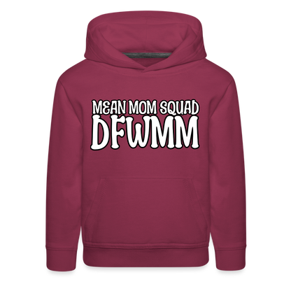 MMS DFWMM - Youth Premium Hoodie - burgundy