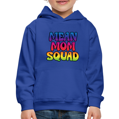 MEAN MOM SQUAD Colorful - Youth Premium Hoodie - royal blue