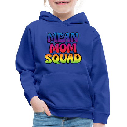 MEAN MOM SQUAD Colorful - Youth Hoodie - royal blue