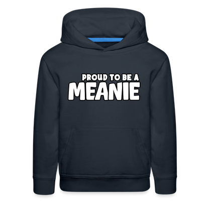 PROUD TO BE A MEANIE - Youth Hoodie - navy