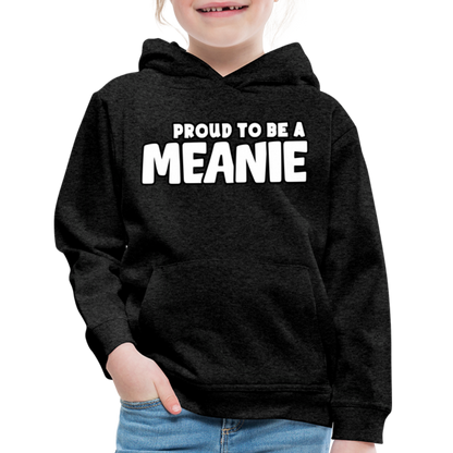 PROUD TO BE A MEANIE - Youth Hoodie - charcoal grey