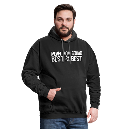 BOTB - Contrast Adult Hoodie - black/asphalt