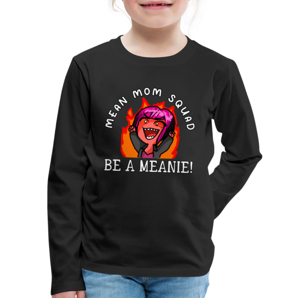 Be A Meanie - Youth LongSleeve Shirt - black