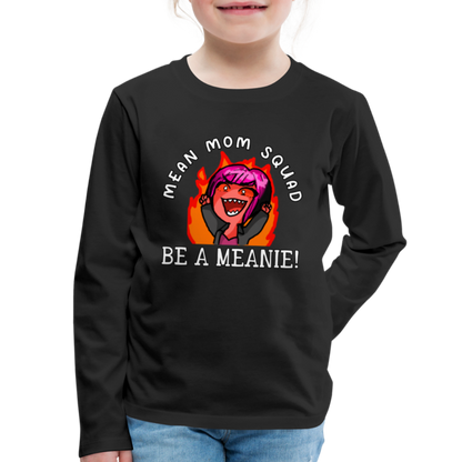 Be A Meanie - Youth LongSleeve Shirt - black