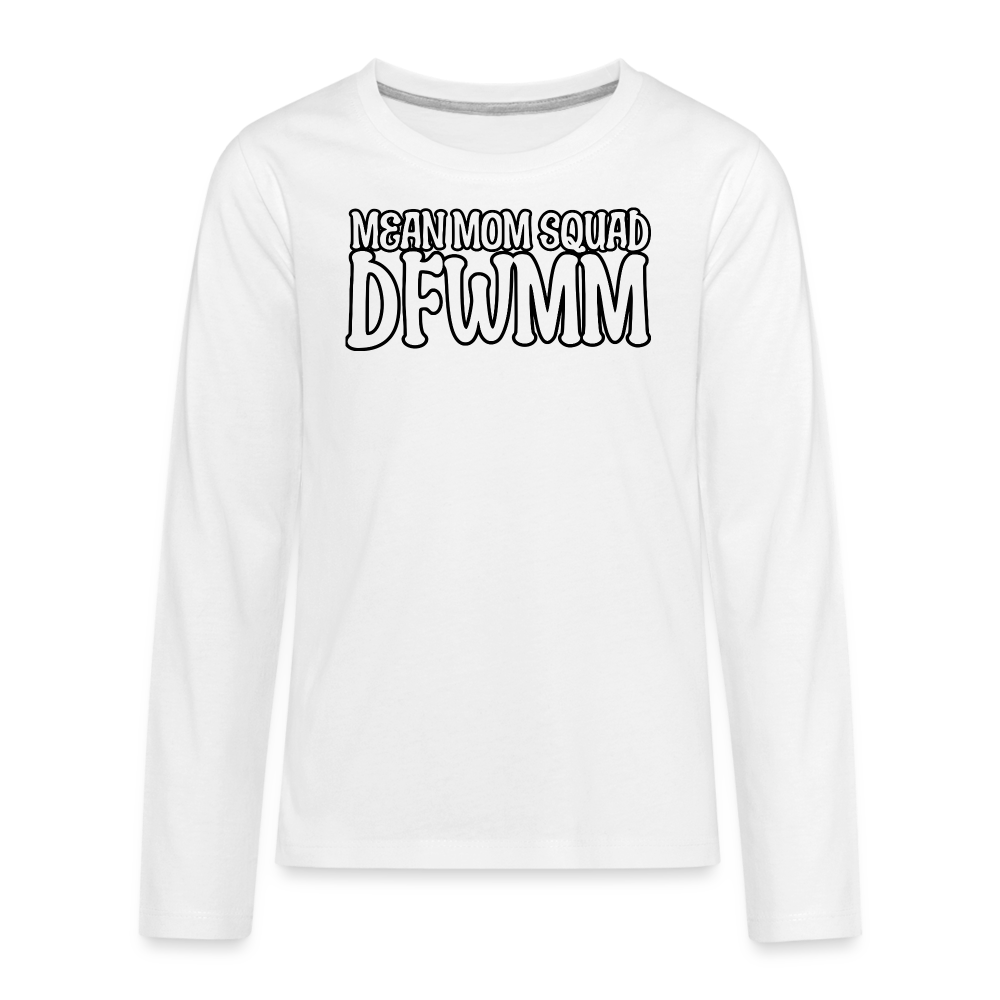 MMS DFWMM - Youth LongSleeve Shirt - white