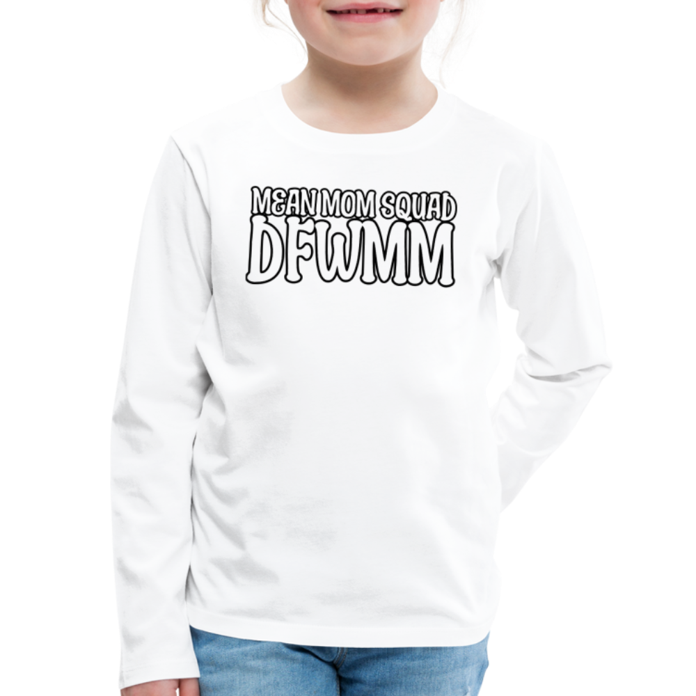 MMS DFWMM - Youth LongSleeve Shirt - white