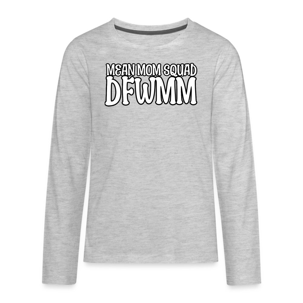 MMS DFWMM - Youth LongSleeve Shirt - heather gray