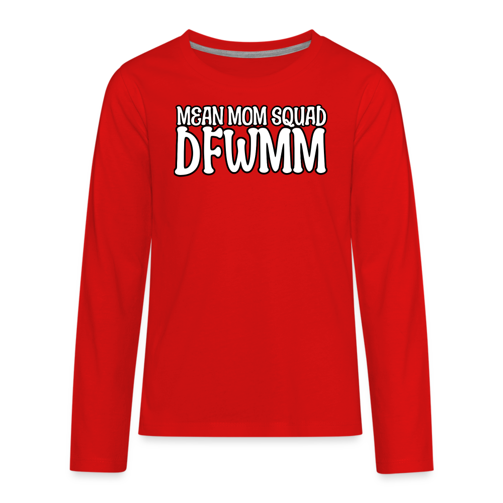 MMS DFWMM - Youth LongSleeve Shirt - red