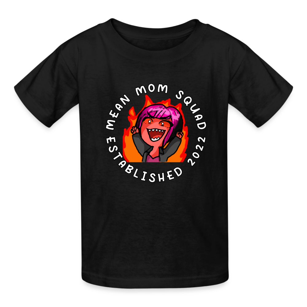 Mean Mom SQUAD Est. 2022 Youth T-shirt - black