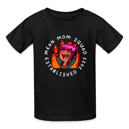 Mean Mom SQUAD Est. 2022 Youth T-shirt - black