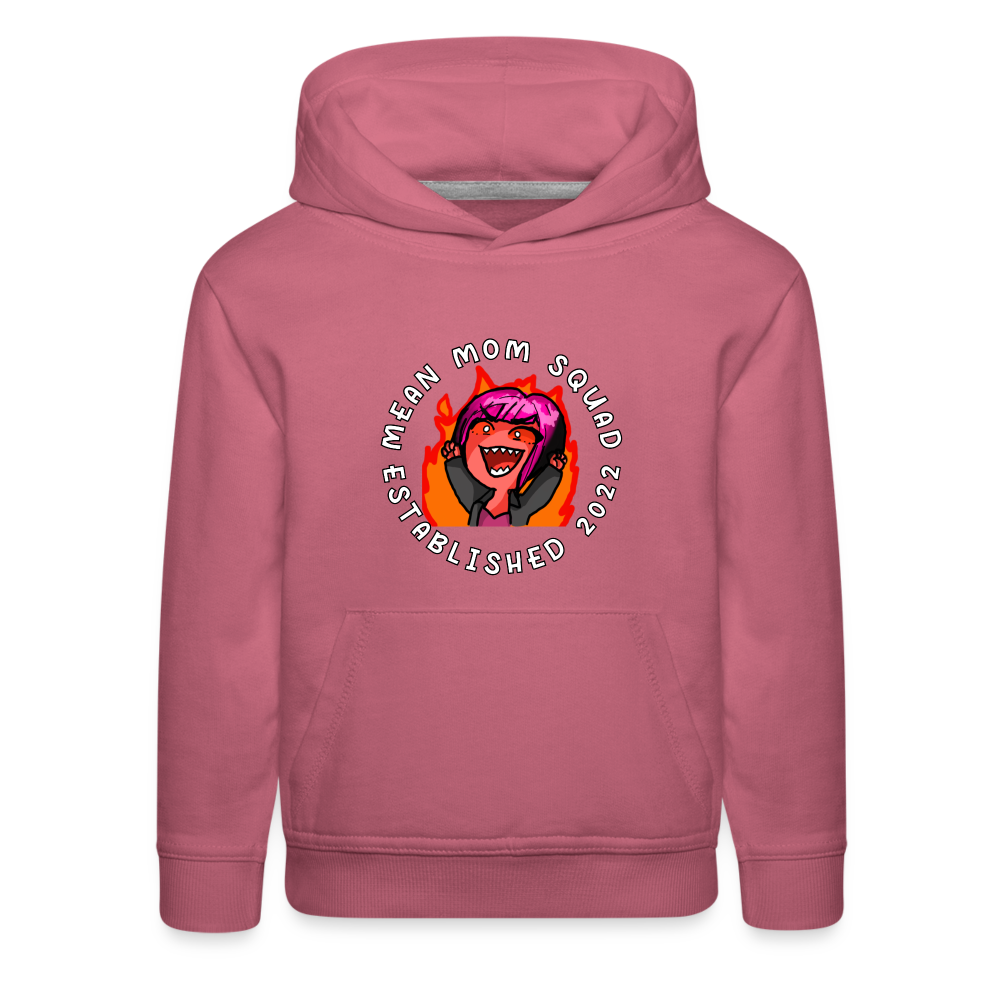 Mean Mom SQUAD Est. 2022 - Youth Hoodie - mauve