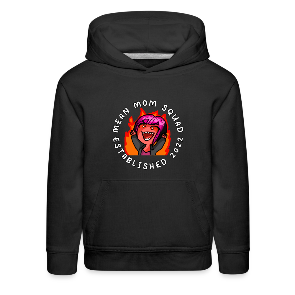 Mean Mom SQUAD Est. 2022 - Youth Hoodie - black