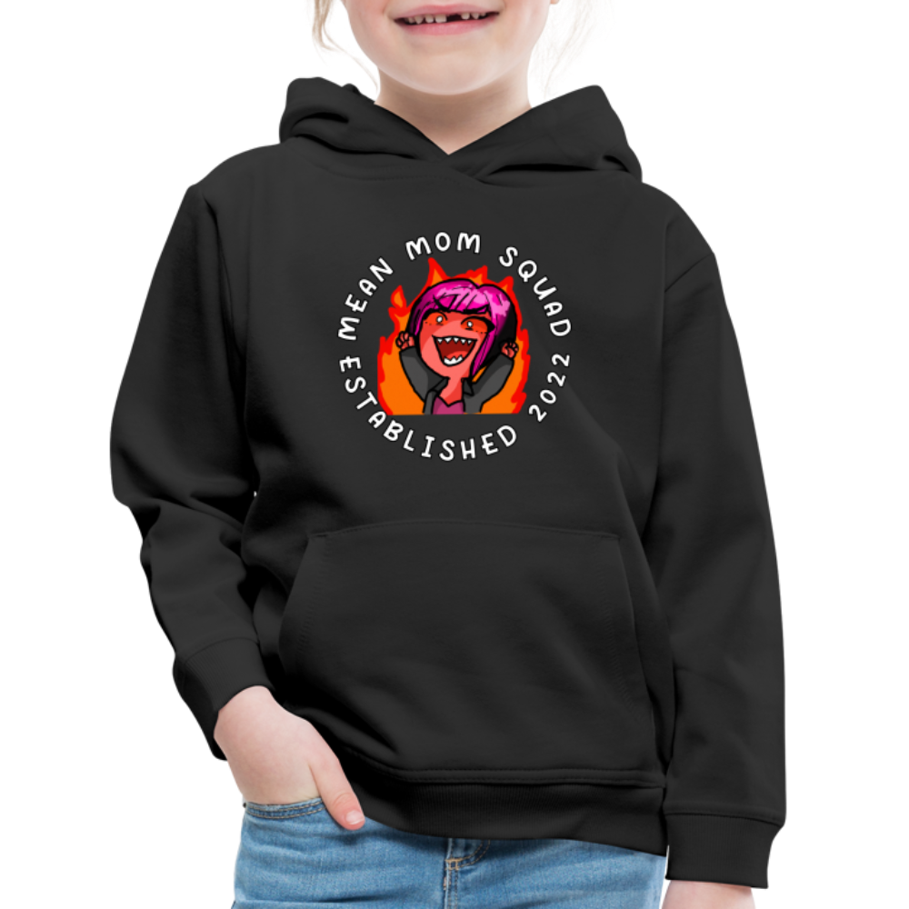 Mean Mom SQUAD Est. 2022 - Youth Hoodie - black