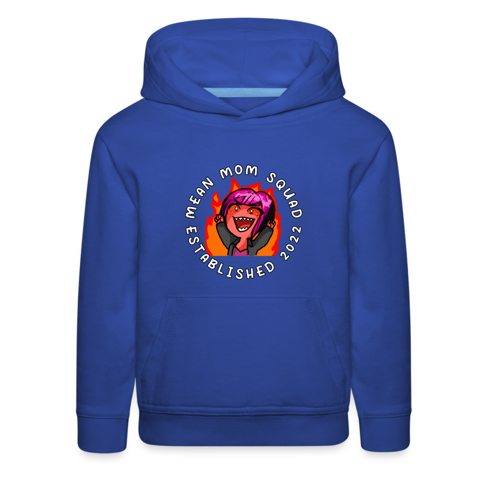 Mean Mom SQUAD Est. 2022 - Youth Hoodie - royal blue