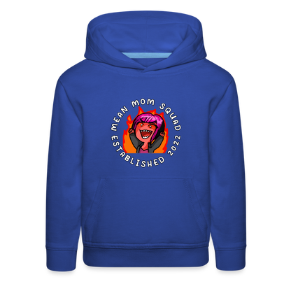 Mean Mom SQUAD Est. 2022 - Youth Hoodie - royal blue