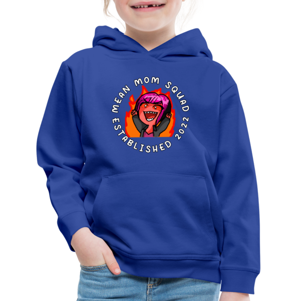 Mean Mom SQUAD Est. 2022 - Youth Hoodie - royal blue