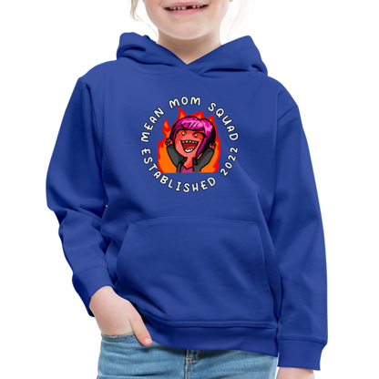 Mean Mom SQUAD Est. 2022 - Youth Hoodie - royal blue