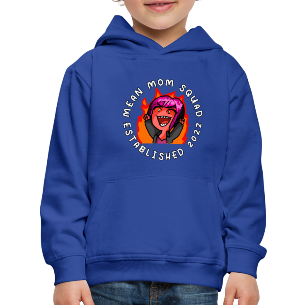 Mean Mom SQUAD Est. 2022 - Youth Premium Hoodie - royal blue