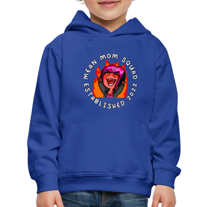 Mean Mom SQUAD Est. 2022 - Youth Premium Hoodie - royal blue