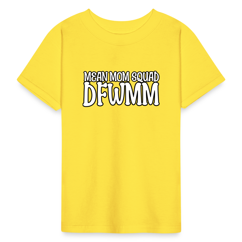 MMS DFWMM - Youth T-shirt - yellow