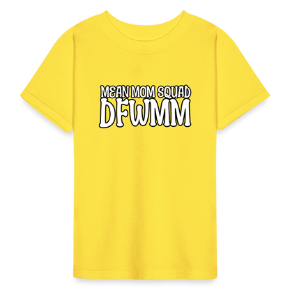 MMS DFWMM - Youth T-shirt - yellow