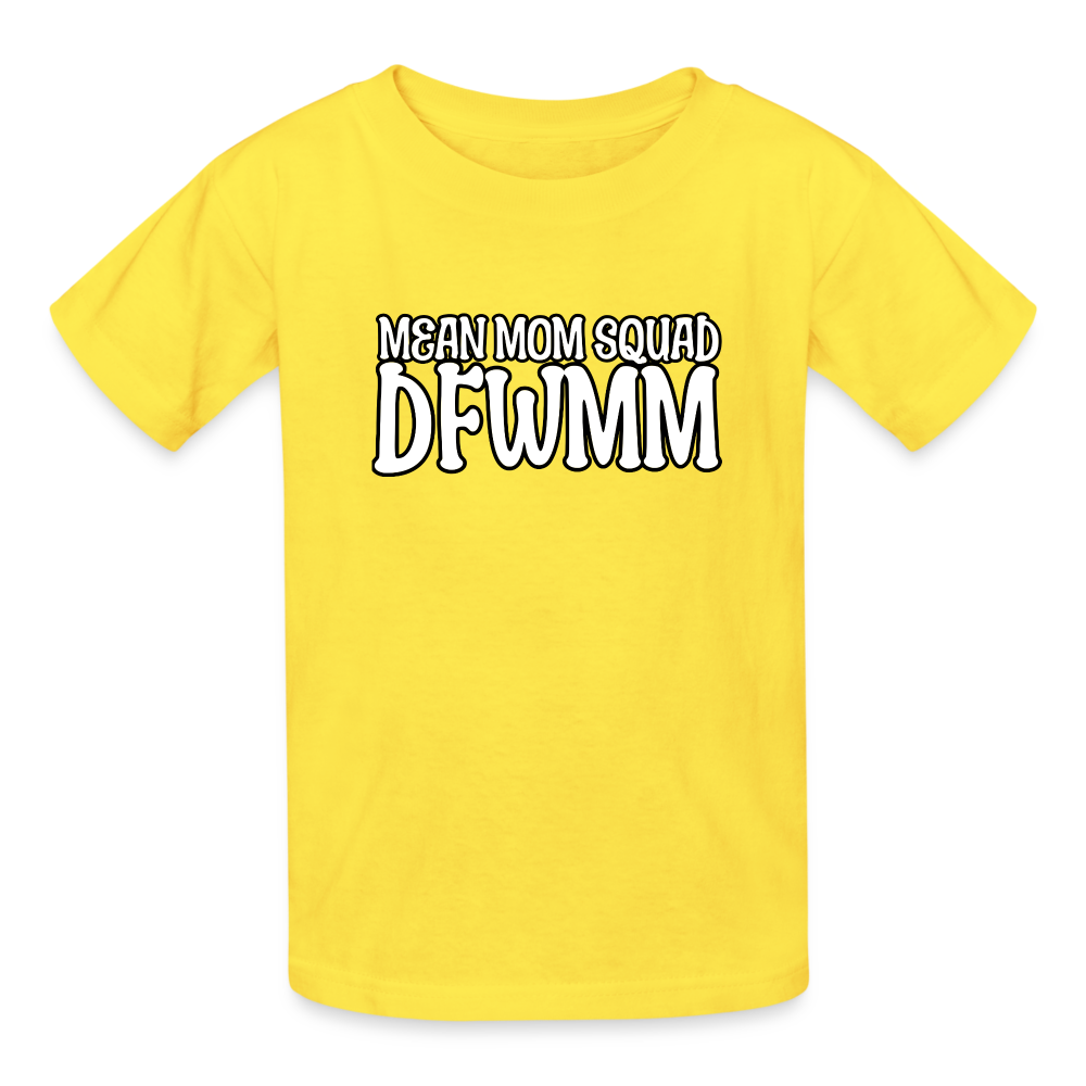 MMS DFWMM - Youth T-shirt - yellow