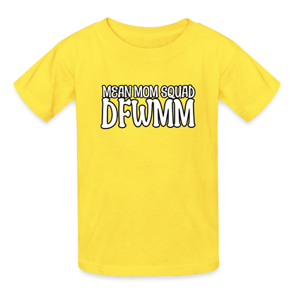 MMS DFWMM - Youth T-shirt - yellow