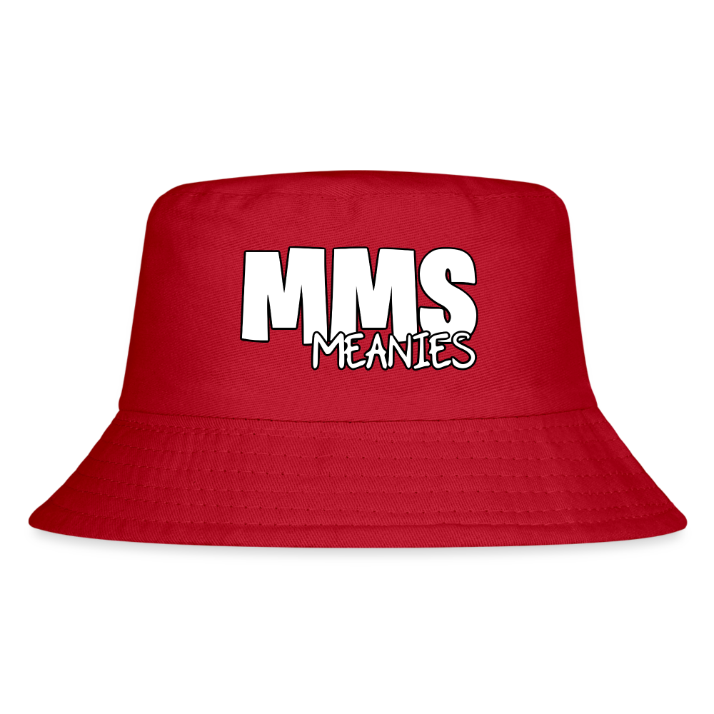 MMS Meanies - Kid's Bucket Hat - red