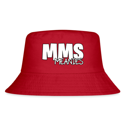 MMS Meanies - Kid's Bucket Hat - red