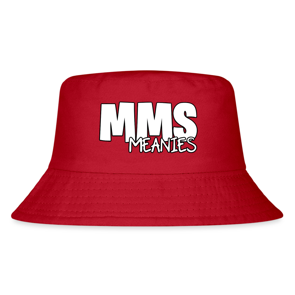 MMS Meanies - Kid's Bucket Hat - red