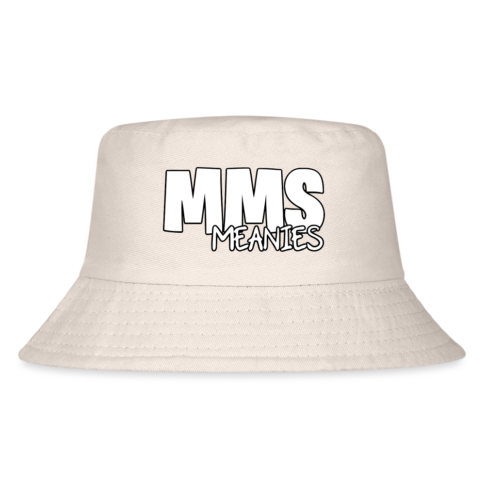 MMS Meanies - Kid's Bucket Hat - Natural