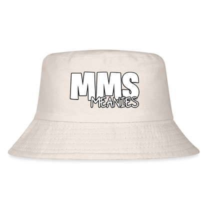 MMS Meanies - Kid's Bucket Hat - Natural