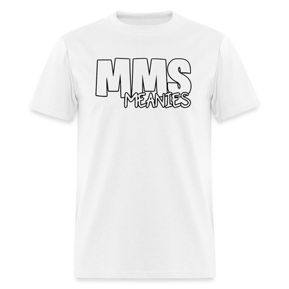 MMS Meanies - Adult T-shirt - white