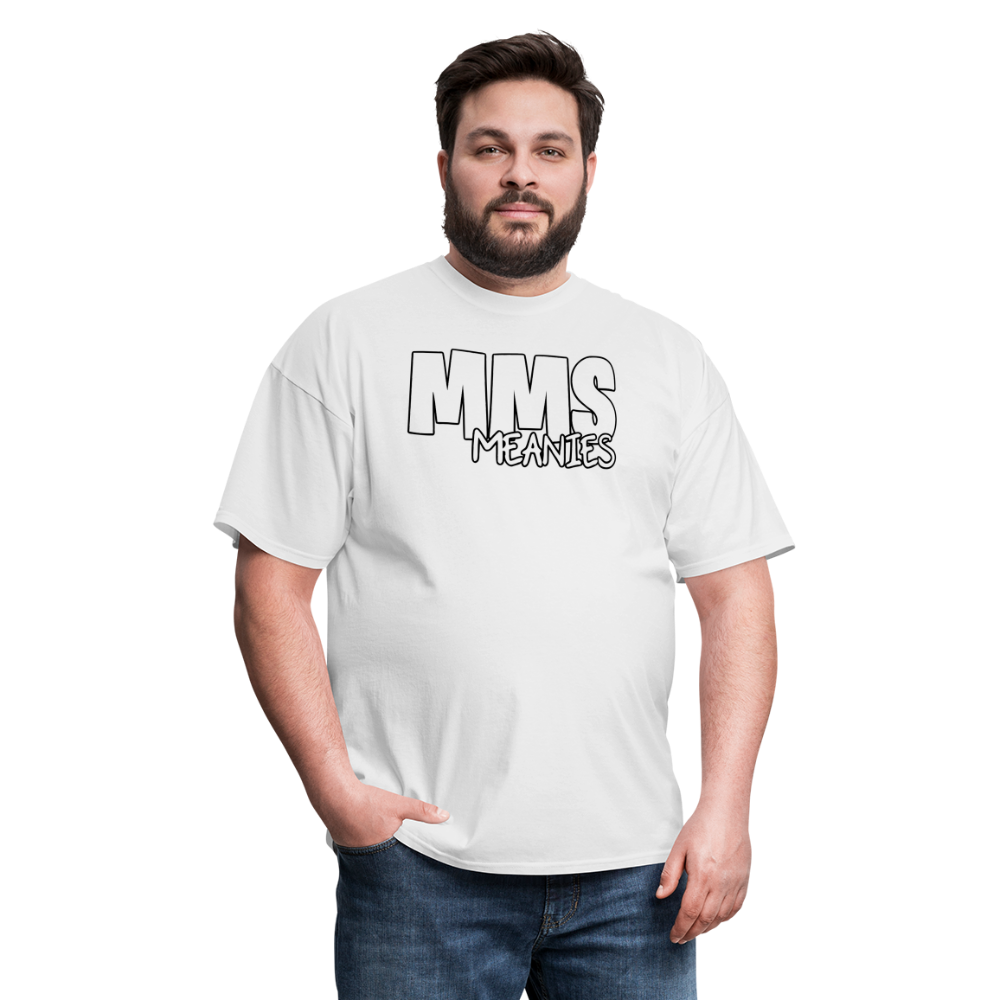 MMS Meanies - Adult T-shirt - white