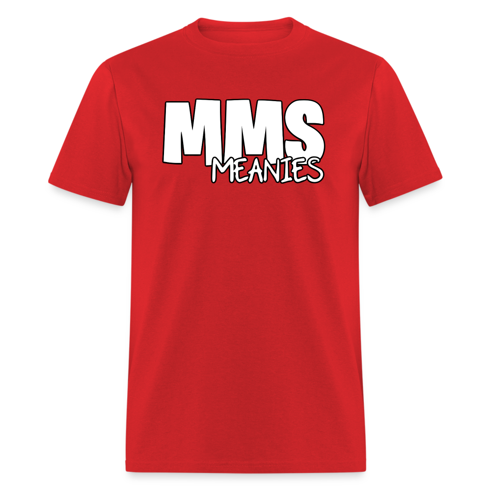 MMS Meanies - Adult T-shirt - red