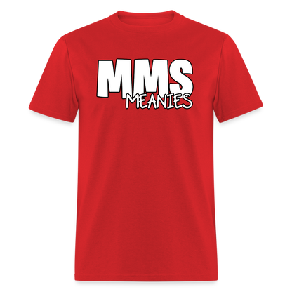 MMS Meanies - Adult T-shirt - red