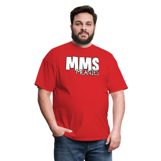 MMS Meanies - Adult T-shirt - red