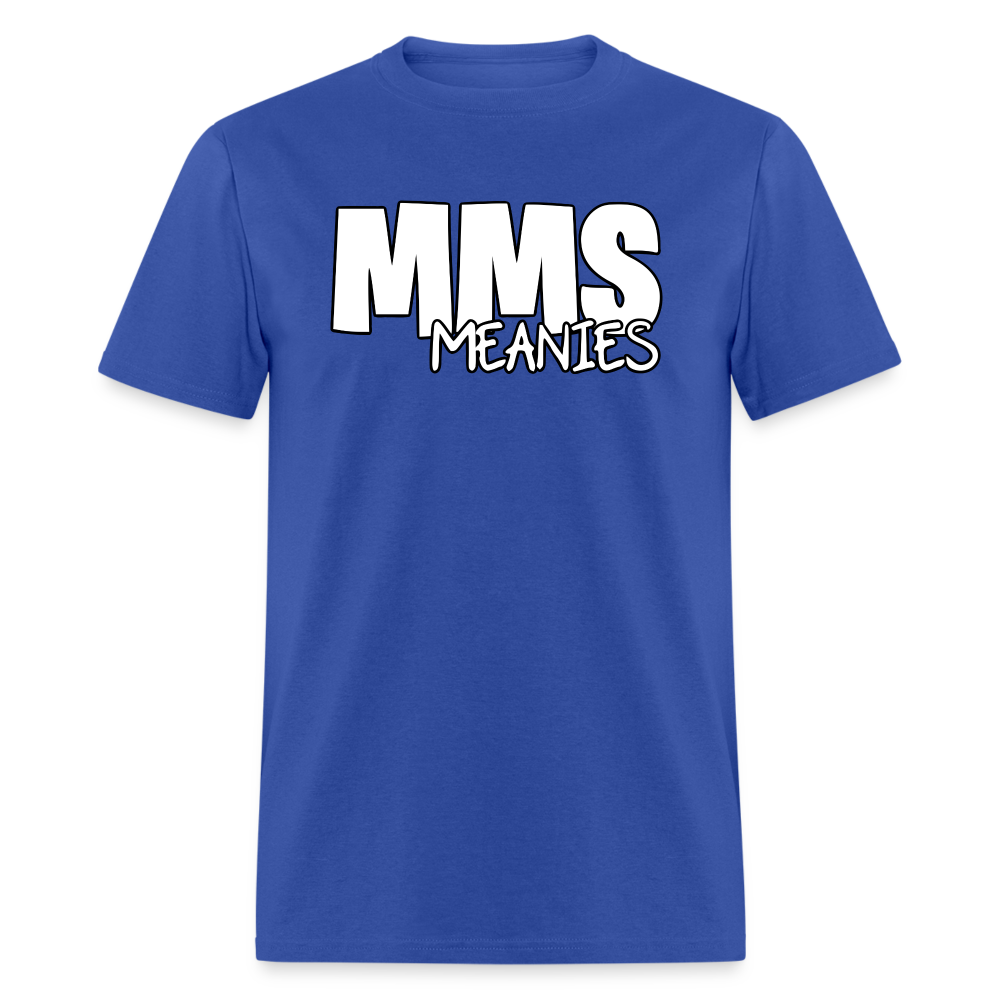 MMS Meanies - Adult T-shirt - royal blue