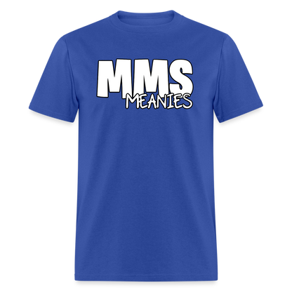 MMS Meanies - Adult T-shirt - royal blue