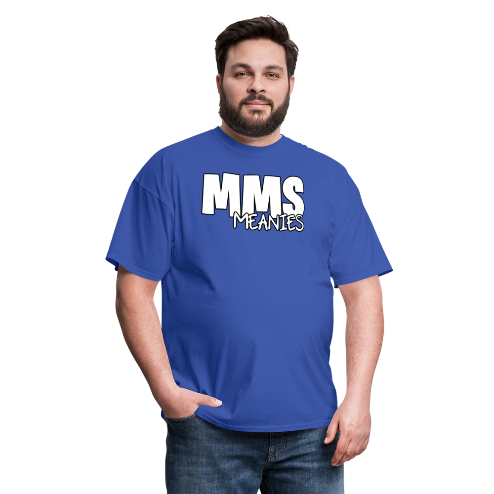 MMS Meanies - Adult T-shirt - royal blue