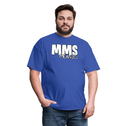 MMS Meanies - Adult T-shirt - royal blue